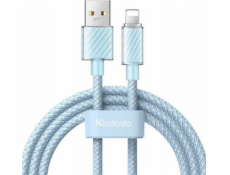Mcdodo USB kábel Mcdodo CA-3644 USB-A na Lightning kábel, 2m (modrý)