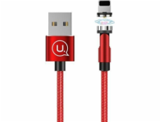 Usams USB-A – Lightning kabel 1 m červený (109578)