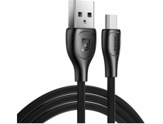 Remax USB-A - microUSB USB kabel 1 m černý (Remax)