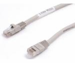 Krížený UTP patch kabel 10m Cat5e šedý