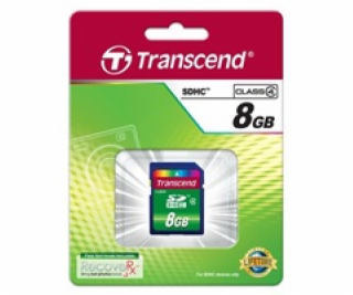 Transcend 8GB SDHC (Class 4) pamäťová karta