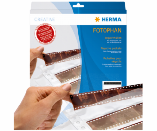 Herma Negative Sleeves MF PP clear        100 Sheets  7769