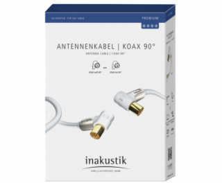 in-akustik Premium HDTV 90° anten.kabel koax 100dB 7,5 m