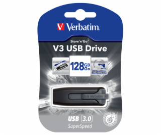 128GB USB Flash 3.0 V3 Store&#39;n&#39;Go čierny Verbatim...