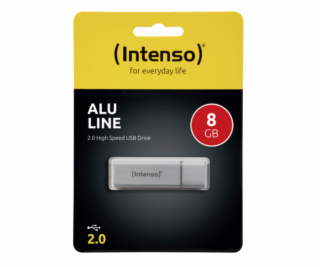 Intenso Alu Line strieborna 8GB USB Stick 2.0