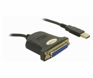 DeLock konvertor USB-&gt; Paralelný 25-pin (matice) 0,8 m