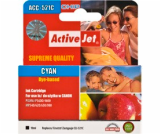 ActiveJet Ink cartridge Canon CLI-521C (WITH CHIP) ACC-521C