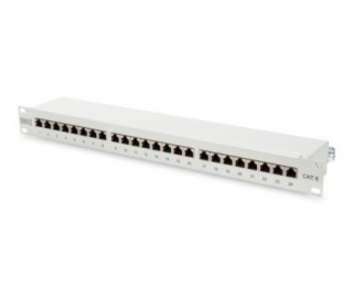 Digitus Patch Panel 19 ", CAT6, 8P8C, LSA, 1U, 24 x RJ45,...