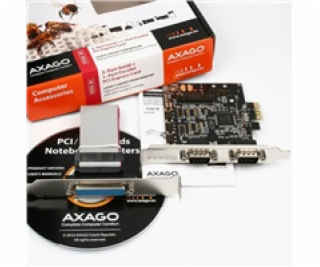 AXAGO - PCEA-SP PCI-Express adapter 2x seriový port + 1x ...