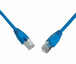 Patch kábel CAT6 UTP PVC 1m modrý