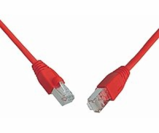 Patch kábel CAT6 UTP PVC 3m červený