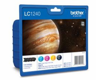 BROTHER LC-1240VAL  Ink BK/C/M/Y pre MFC-J6910DW