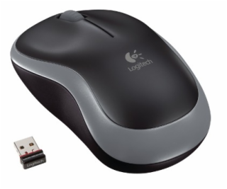 910-002238 Logitech Wireless Mouse M185 Swift Grey