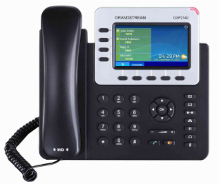 Grandstream GXP2140 [VoIP telefon - 4x SIP účet, HD audio...