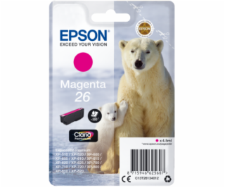 Atrament Epson Singlepack Magenta 26 Claria Premium Ink 4...