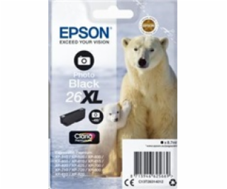 Atrament Epson Singlepack Photo Black 26XL Claria Premium...