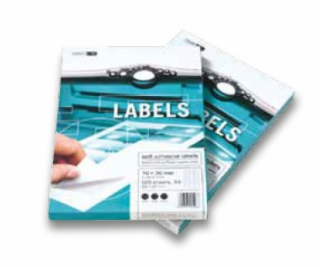 Samolepiace etikety 100 listov (44 etikiet 48,5 x 25,4 mm)