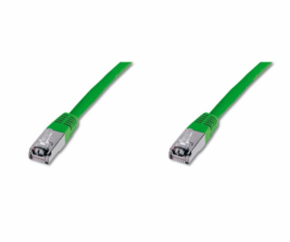 Digitus Patch Cable, S-FTP, CAT 6, AWG 26, zelený 1m