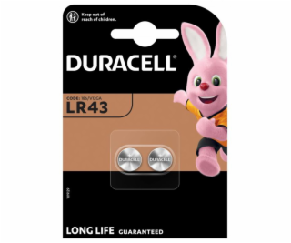 Duracell LR43, Gombíková batéria 2 kusy