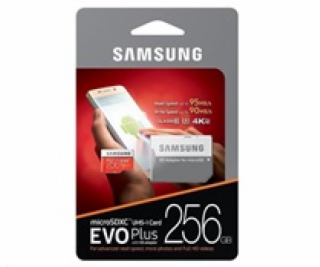 Samsung microSDXC EVO+ 256GB w. Adapter MB-MC256HA/EU