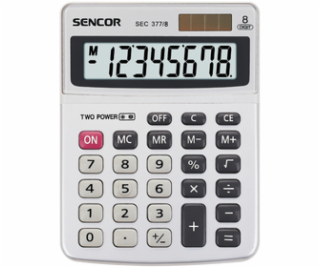 Kalkulačka Sencor SEC 377/8 DUAL
