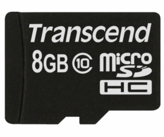 Transcend microSDHC          8GB Class 10