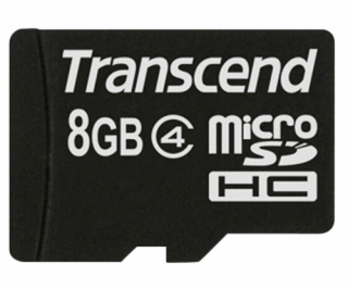 Transcend microSDHC          8GB Class 4
