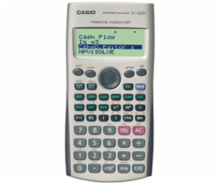Kalkulačka Casio FC 100V, finančné