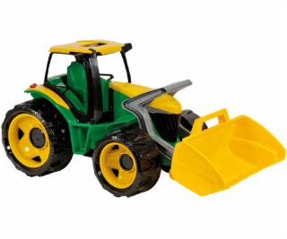 Traktor sa lyžicu, zeleno žltý