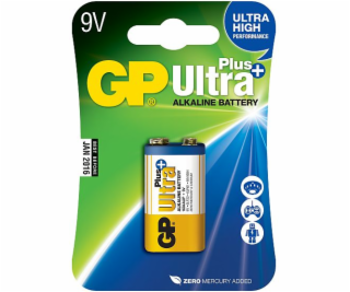 GP Batéria Ultra Alkalická Plus 9V 1ks 1604AUP BL