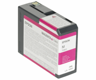 Epson ink cartridge magenta T 580  80 ml              T 5803