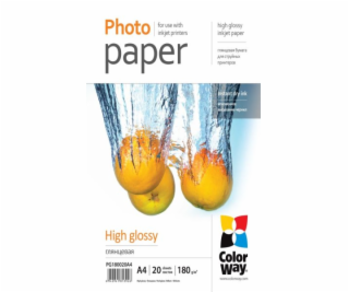 ColorWay Papier fotograficzny do drukarki A4 (PG180020A4)