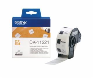 BROTHER DK11221, 23MM square paper label