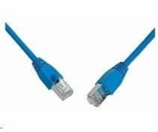 Patch kábel CAT5E SFTP PVC 2m modrý