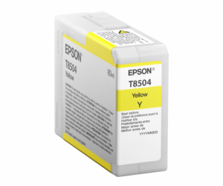 Epson atram. kazeta zlta T 850 80 ml               T 8504