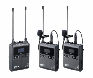 Godox WmicS1 Kit 2 UHF Lavalier wireless System