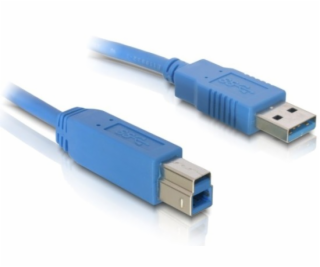 DeLock USB 3.0 kábel A samec / B samec dĺžka 1,8 m
