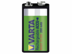 1 Varta Rechargeable Accu E Ready2Use NiMH 9V-Block 200 mAh