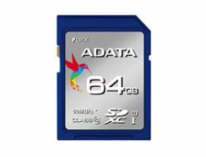 ADATA SDXC karta 64GB UHS-I Class 10, Premier
