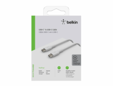 Belkin USB-C/USB-C kabel 2m PVC, biela CAB003bt2MWH