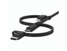 Belkin BOOST Charge Univ. Cable 1,2m Lightn./Micro/USB-C - USB-A