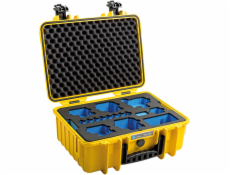 B&W GoPro Case Type 4000 Y yellow with GoPro 9/10 Inlay