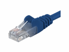 PremiumCord Patch kabel UTP RJ45-RJ45 level 5e 10m modrá