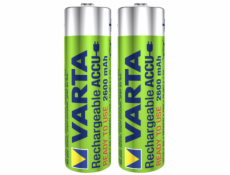 1x2 Varta Rechargeable Accu AA NiMH 2600 mAh Mignon