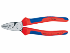 Knipex 9772180 Kliešte lisovacie (krimpovacie) na koncové dutinky, 