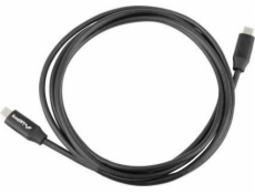 Lanberg USB kábel USB-C M/M 2.0 kábel CA-CMCM-40CU-0010-BK Čierna 1m