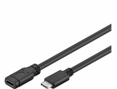 Kabel USB- C prodlužovací USB 3.1 generation 2, C/male - C/female, 1m