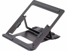 POUT EYES3 ANGLE - Aluminum portable laptop stand grey
