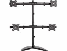 Neomounts Select NM-D335D4BLACK / Flat Screen Desk mount (10-27") doska clamp/stand/grommet / Black
