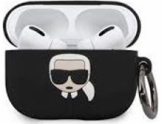 Karl Lagerfeld Silikonový Kryt pro Airpod Pro Black